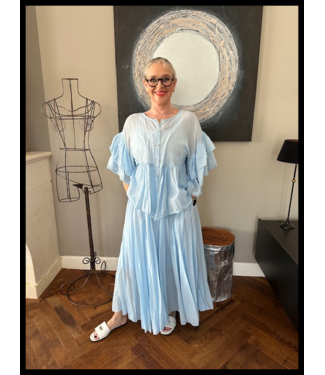 merkloos Babyblauw Set