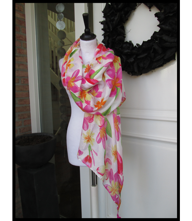 Pink Magna Shawl