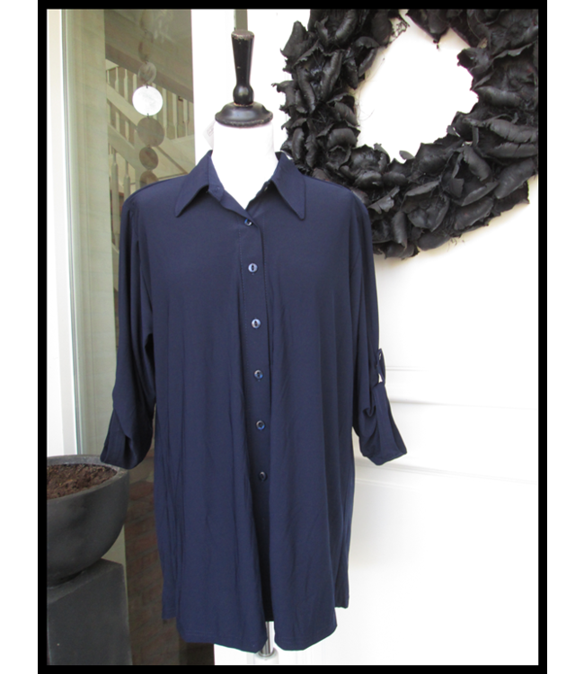 Blue Magna Blouse