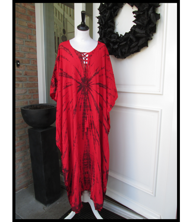Red Luna Kaftan