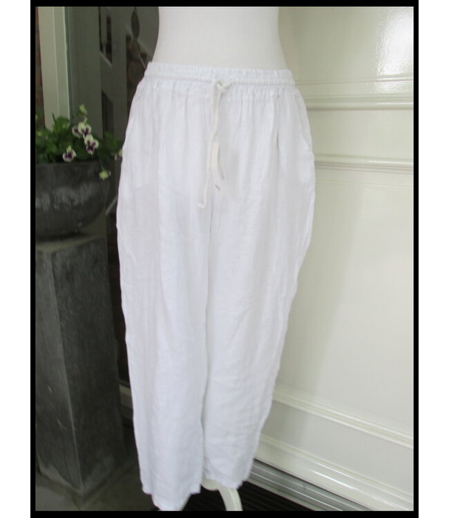White Belove Pants