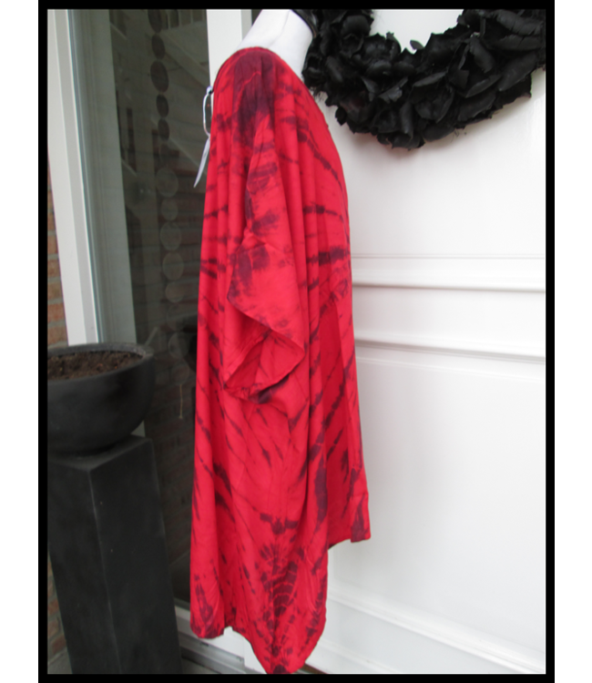 Red Luna Poncho