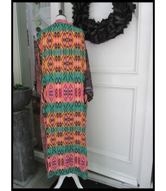 Zijden Gold & Silver Kaftan