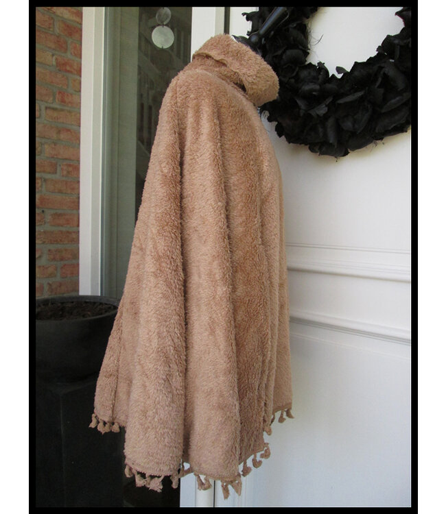 Fluffy Poncho
