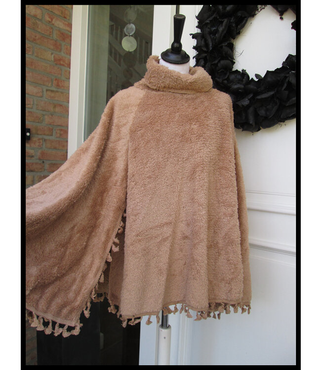 Fluffy Poncho