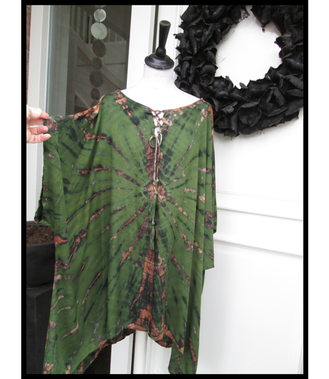 Green Luna Poncho