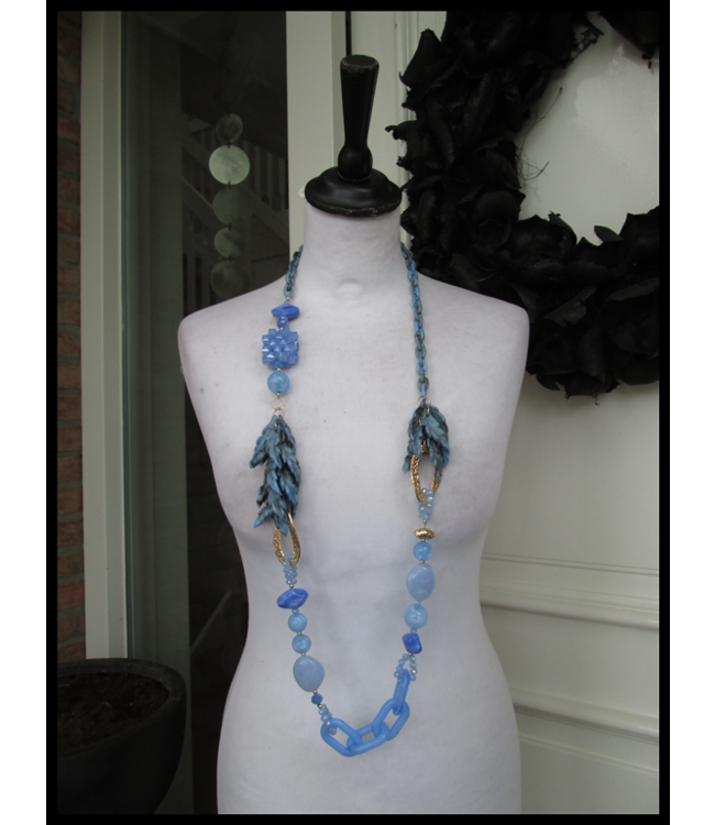 Blue Necklet