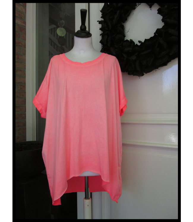 Fluoriscerend Kiwi Shirt