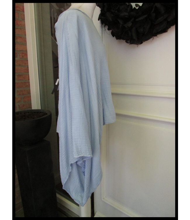 Lichtblauw Tuniek