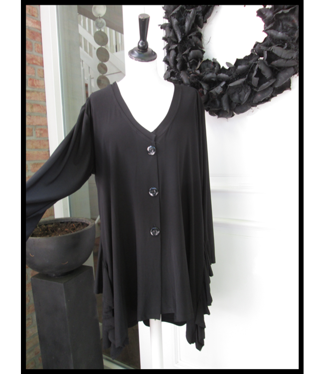 Black Magna Waistcoat