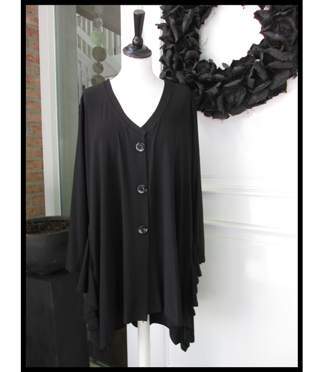 Black Magna Waistcoat