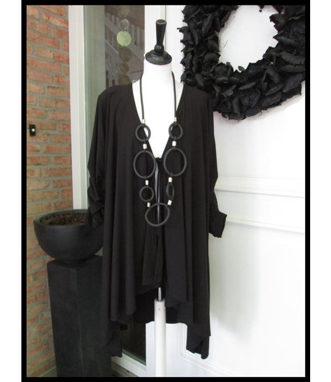 Black Magna Waistcoat