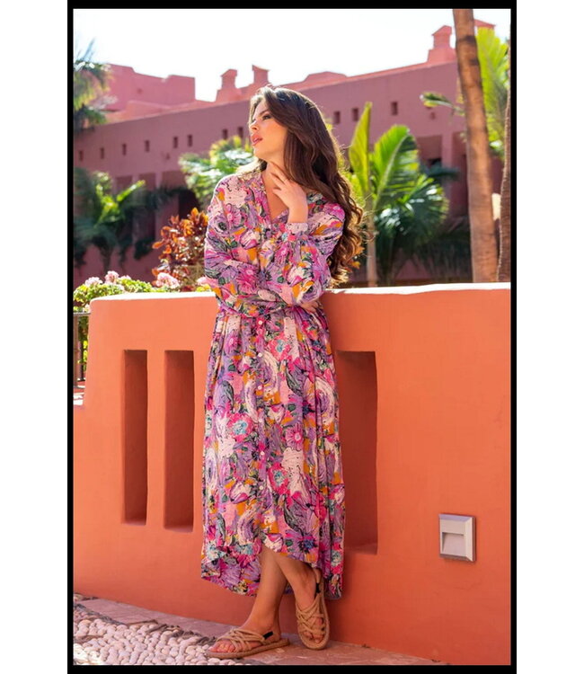 Prachtige Gold & Silver Jurk