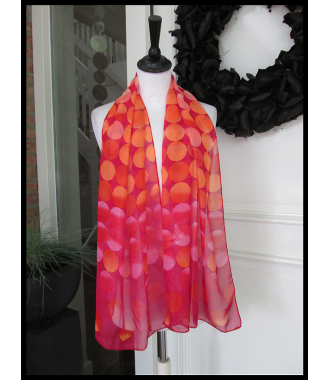 Orange Schal