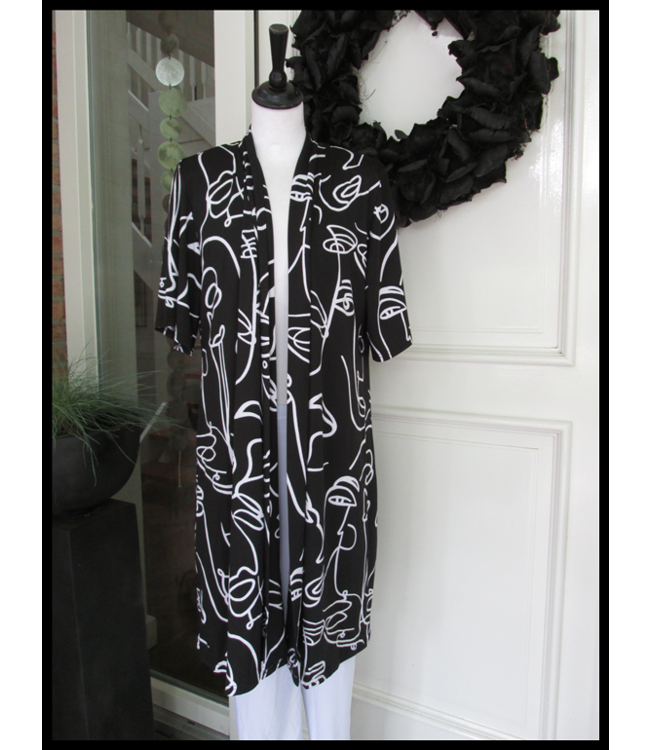 Black Magna Waistcoat