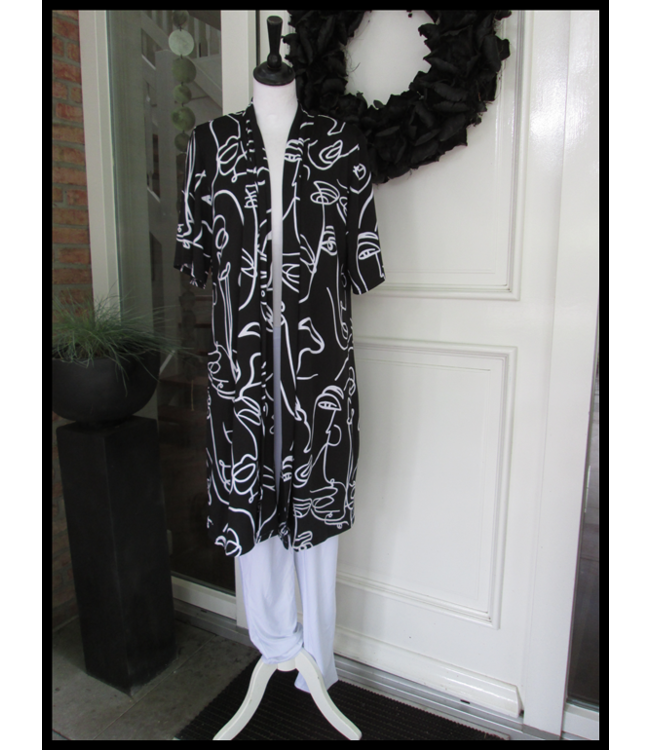 Black Magna Waistcoat