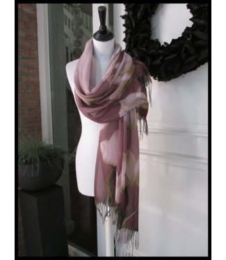 merkloos Red Shawl