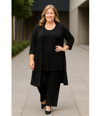 Magna Black Magna Waistcoat
