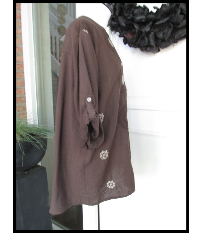 Brown Blouse
