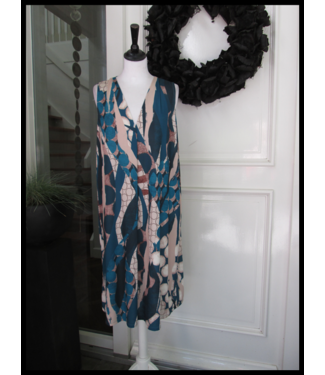 merkloos Blue Dress