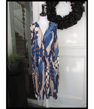 merkloos Blue Dress