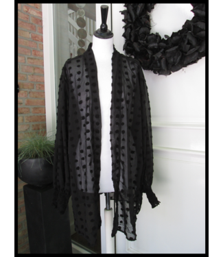 merkloos Black Waistcoat