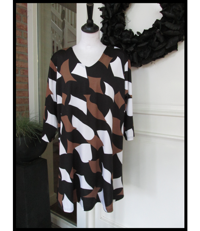 Schwarz Magna Tunika