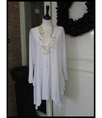 Magna White Magna Waistcoat