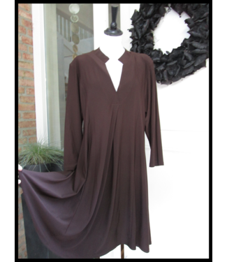 Magna Braun Magna Kleid