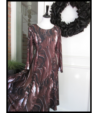 Magna Braun Magna Kleid