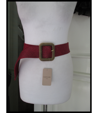 merkloos Rot Gürtel