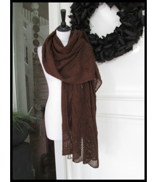 merkloos Brown Shawl