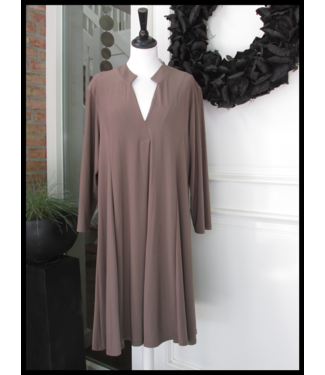 Magna Braun Magna Kleid