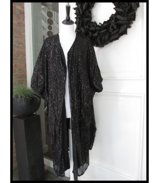 merkloos Black Waistcoat