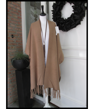 merkloos Gebreid Vest