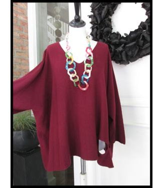 merkloos Gebreide Trui