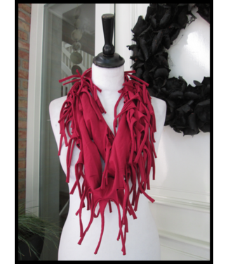 merkloos Rot Schal