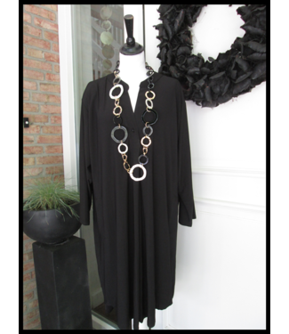 Magna Schwarz Magna Bluse