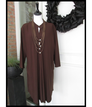 Magna Braun Magna Bluse