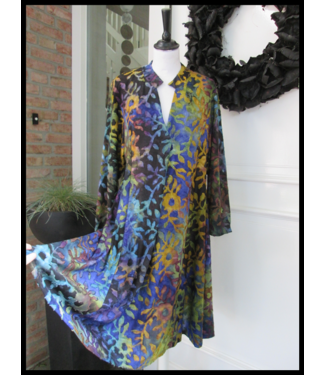 Magna Blau Magna Kleid