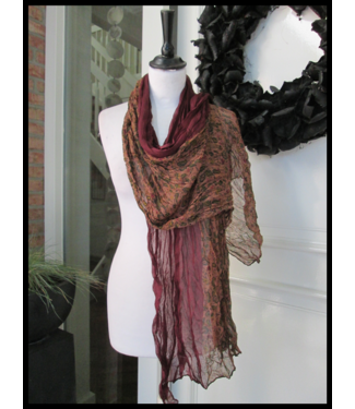 merkloos Red Shawl