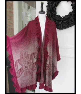 merkloos Rot Poncho