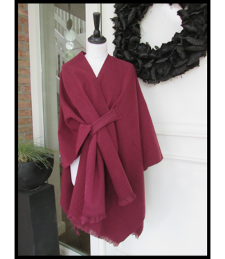 merkloos Rot Poncho