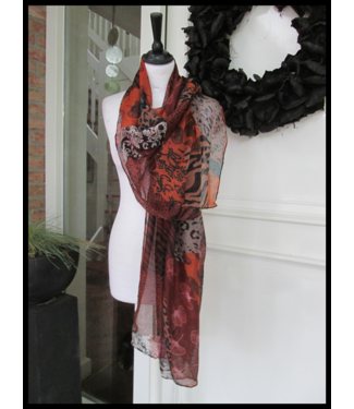 merkloos Brown Shawl