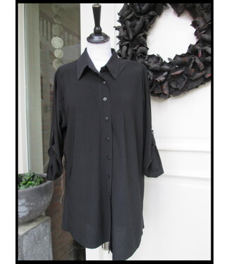 Magna Schwarz Magna Bluse