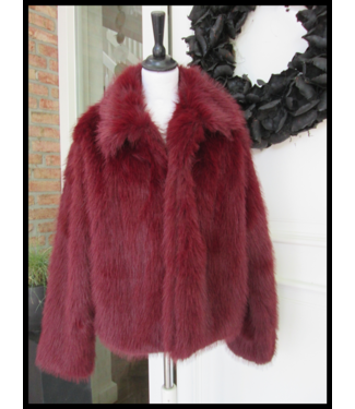 merkloos Rot Mantel