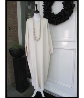 merkloos Braun Kleid