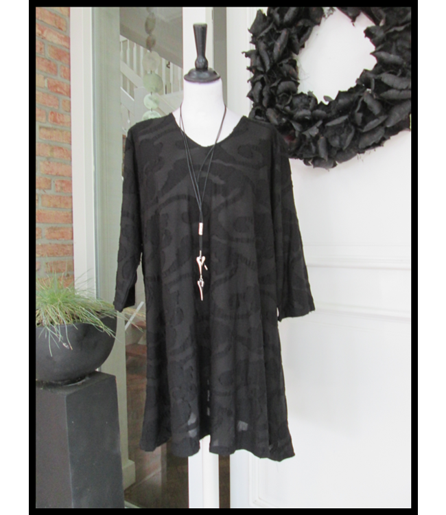 Black Magna Tunic