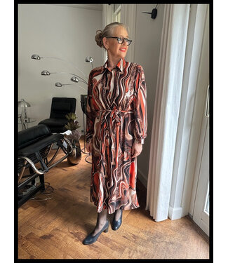 Magna Brown Magna Dress