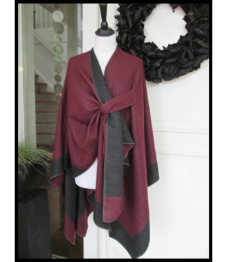 merkloos Insteek Poncho